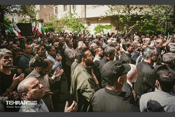 تشییع پیکر مطهر شهید محمد حسن زارعی در منطقه ۸ 10