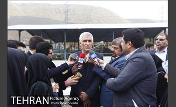 آیین بهره برداری از پروژه استحصال مصالح ساختمانی از پسماند خاک و نخاله 18