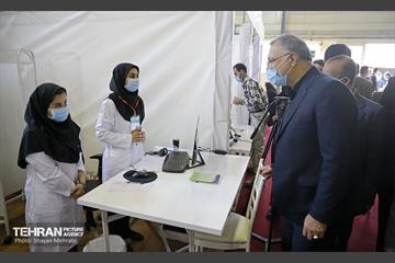 بازدید شهردار تهران از مراکز واکسیناسیون 21