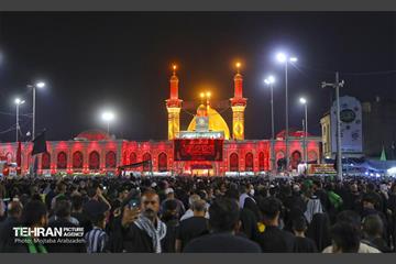 حال و هوای بین الحرمین در شب اربعین حسینی 1