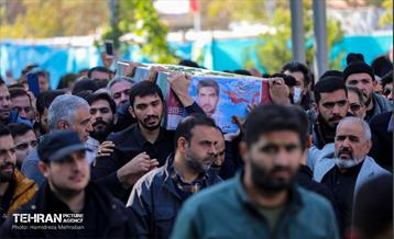 مراسم تشییع و تدفین شهید علی آقا عبداللهی  25