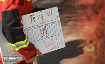 بازدید رییس مدیریت بحران کشور از مرکز آموزش آتش‌نشانی شهرداری تهران 47