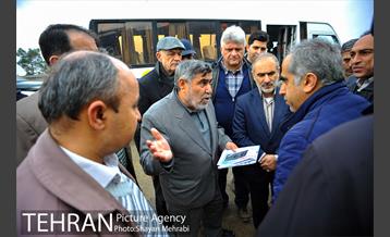 بازدید هابیل درویش از مراحل ساخت مترو فرودگاه امام خمینی (ره) 5