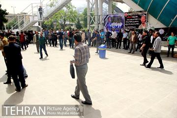 مراسم ترحیم مهرداد اولادی در تهران 6