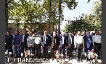 افتتاح سر درب آگاهی شاپور 4