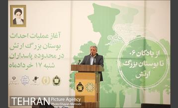 آغاز عملیات احداث بوستان بزرگ ارتش 15