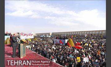 حضور دکتر قالیباف در راهپیمایی 22 بهمن 10