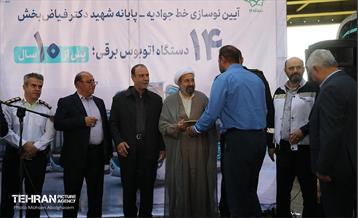 نوسازی خط اتوبوس جوادیه - پایانه شهید فیاض‌بخش با اتوبوس های برقی 6