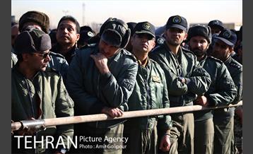 مراسم تشییع شهدای حادثه سقوط هواپیما  19