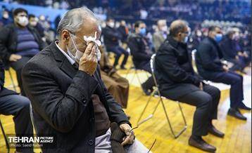 تشییع دو شهید گمنام دفاع مقدس در وزارت ورزش و جوانان 14