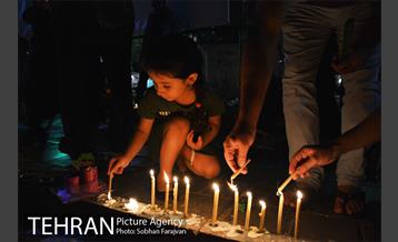 شام غریبان در محله گرگان  8