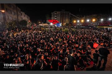 عزاداری شب چهارم محرم در هیئت ریحانة الحسین 50
