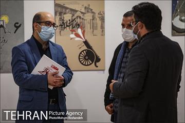 بازدید مدیران شهری به همراه اعضای شورای شهر از نمایشگاه تهران از منظر هنرمندان 27
