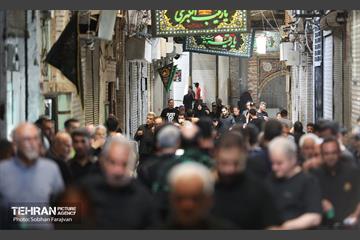 عزاداران تاسوعای حسینی در بازار تهران 36