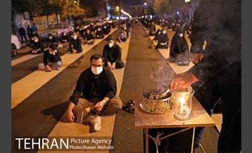 عزاداری شب تاسوعای حسینی در هییت ره پویان آل طه  1