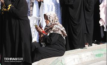 اقامه نماز عید فطر در محله بهرود 18