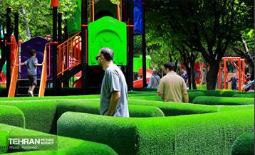 زمین بازی‌ بوستان لاله تهران 11