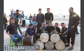 پیاده روی زائران به سمت کربلا از مرز شلمچه 11