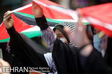 تجمع دانشجویی و مردمی در حمایت از مردم فلسطین 29