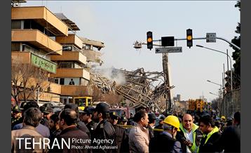 ساختمان پلاسکو فرو ریخت -3 1