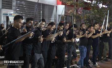 عزاداری شب تاسوعای حسینی در میدان منیریه 7