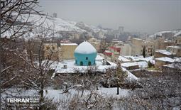 درکه پس از بارش برف  12