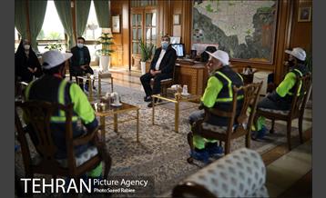 تقدیر شهردار تهران از پاکبانان نمونه شهر 2