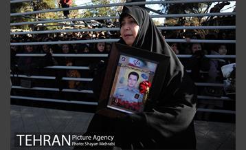 تشییع شهدای آتش نشان با حضور مردم در بهشت زهرا(س)  5