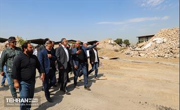 بازدید سرزده شهردار تهران از پروژه‌های عمرانی 26