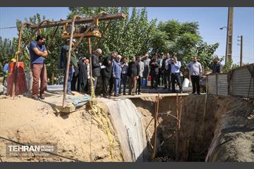 بازدید پرویز سروری از منطقه 17