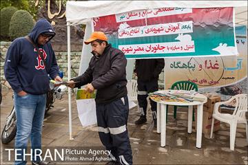روز طبیعت بارانی در بوستان رازی 32