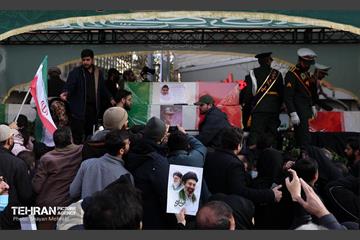 تشییع پیکر شهدای حملات آمریکایی-صهیونیستی 9