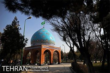 رونمایی از مقبره شهدای گمنام بوستان 22 بهمن 11