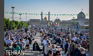 نماز عید فطر در جوار مرقد حضرت عبدالعظیم حسنی(ع) 6