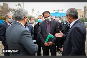 بازدید شهردار تهران از باغ‌راه حضرت فاطمه زهرا (س) 2