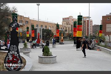 تهران سیاه‌پوش عزای سید و سالار شهیدان 46