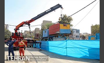 پر کردن گود میدان مقدم 23