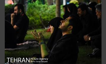 مراسم احیای شب بیست ویکم رمضان در میدان پانزده خرداد 9