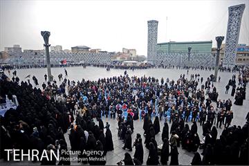 مراسم شهادت حضرت فاطمه الزهرا(س) در میدان امام حسین(ع) 31