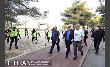 همایش پیاده روی وزرای بهداشت کشورهای مدیترانه شرقی 9