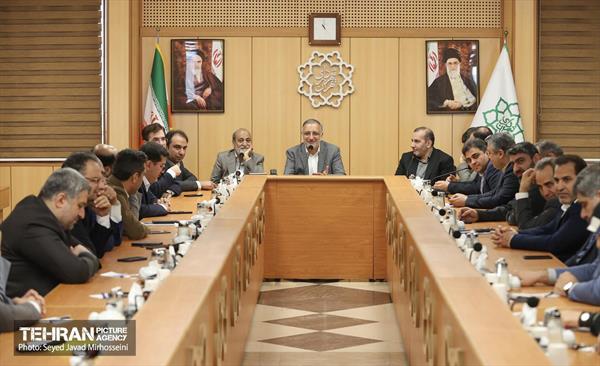 مراسم تکریم ومعارفه معاونین هماهنگی مناطق و مالی اقتصادی 15