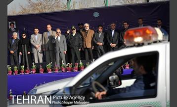 پیشواز نیروهای شهربان و حریم بان از نوروز با حضور شهردار تهران 52