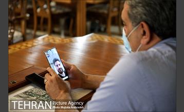 تماس تصویری شهردار تهران به مناسبت روز خبرنگار 4