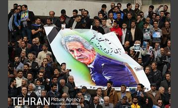 مراسم تشییع پیکر منصور پورحیدری 1