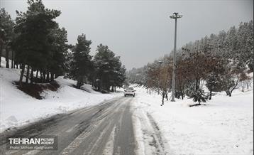 روز برفی تهران - 2 2