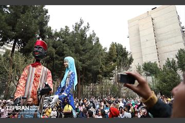 نخستین روز جشنواره نوروزی لبخند بهار در شهرک اکباتان 7