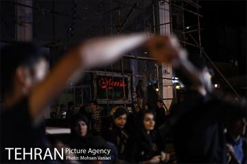 دسته عزاداری در خیابان اندرزگو‎ 19