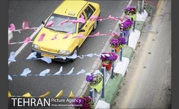 استقبال از بهار در خیابانهای تهران 23