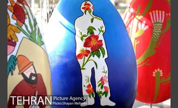 جشنواره تخم مرغ رنگی در میدان آزادی 14