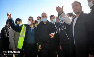 برخورد دو رام قطار در ایستگاه چیتگر مترو تهران 2